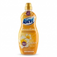 Balsam de rufe concentrat parfum Golden pentru 60 spalari 1440 ml Asevi